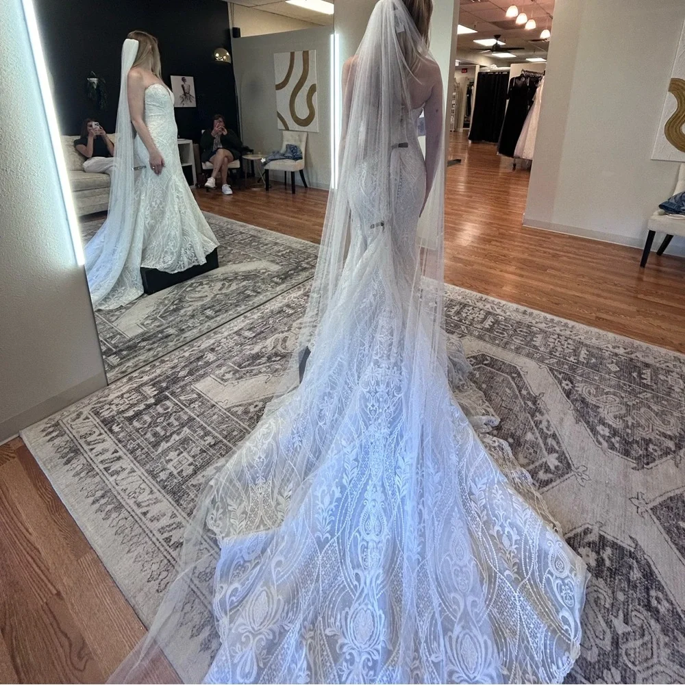 Maggie Sottero Wedding Dress and Sleeves - Picture 10 of 10